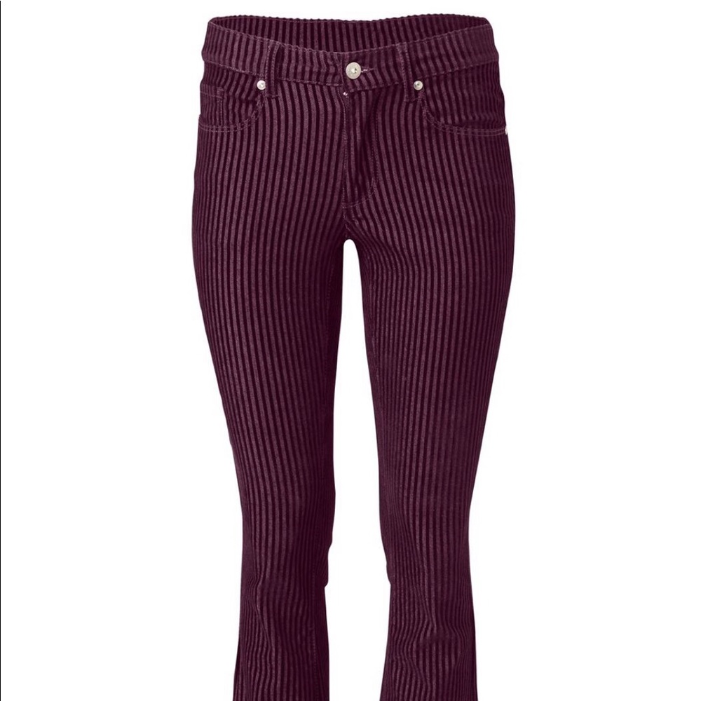 Velvet Stripe Pants